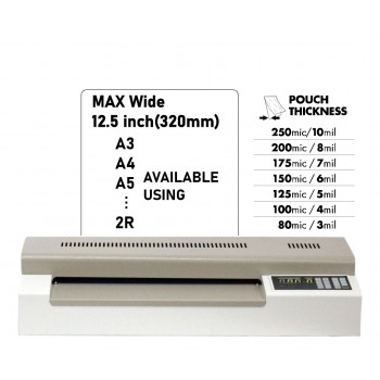 BIO Pro320 過膠機 (鐵殼 A3 南韓 高用量)1年上門 BIO Pro320 過膠機 (鐵殼 A3 南韓 高用量)1年上門